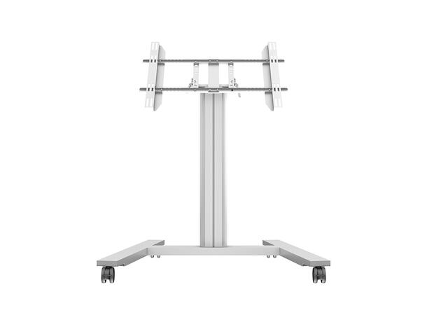Multibrackets Gulvtralle 110 HD Sølv, 80Kg, 700x400, 32-55" 