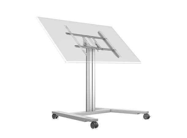 Multibrackets Gulvtralle 110 HD Sølv, 80Kg, 700x400, 32-55" 