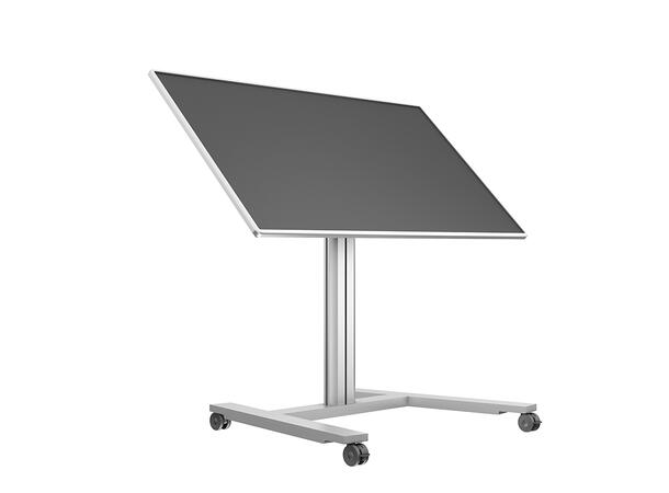 Multibrackets Gulvtralle 110 HD Sølv, 80Kg, 700x400, 32-55" 