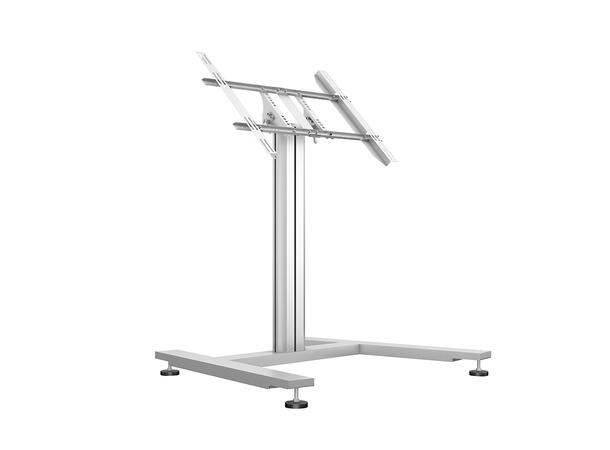 Multibrackets Gulvtralle 110 HD Sølv, 80Kg, 700x400, 32-55" 