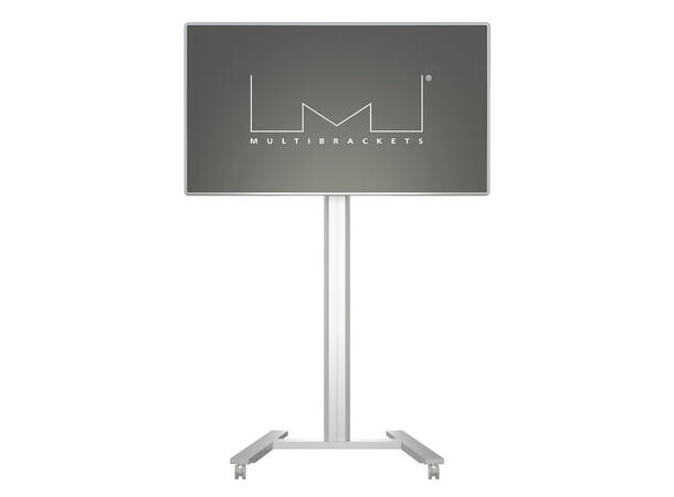 Multibrackets Gulvtralle 210 HD single Sølv, 60Kg, 800x500, 55-80" 