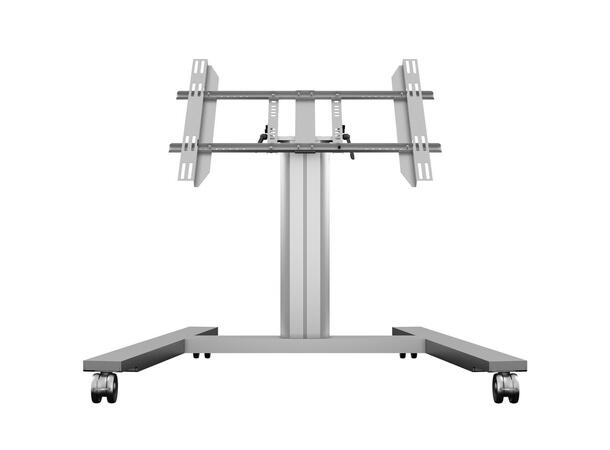 Multibrackets Gulvtralle 80 HD Sølv, 32-55", 700x400, 90Kg 