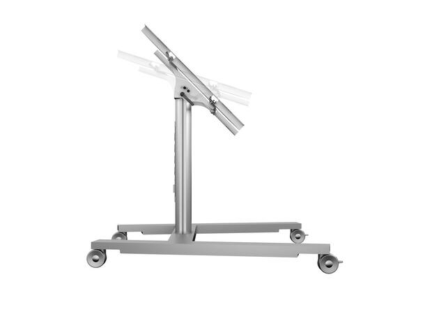 Multibrackets Gulvtralle 80 HD Sølv, 32-55", 700x400, 90Kg 