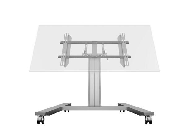 Multibrackets Gulvtralle 80 HD Sølv, 32-55", 700x400, 90Kg 