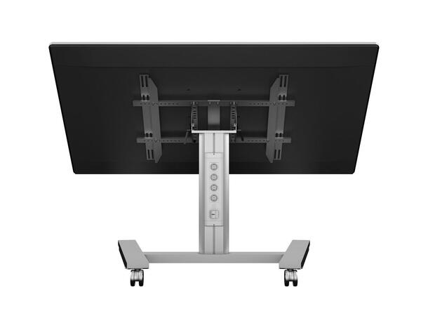 Multibrackets Gulvtralle 80 HD Sølv, 32-55", 700x400, 90Kg 