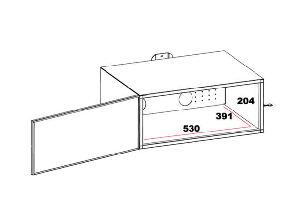 Multibrackets MediaBox1 Silver White Public Display Stand MediaBox1 Silver Wh 