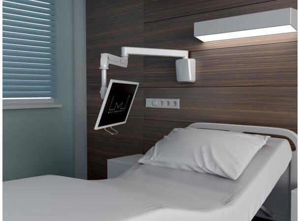 Multibrackets Medisin arm Hvit, 100x100, 0-4kg 