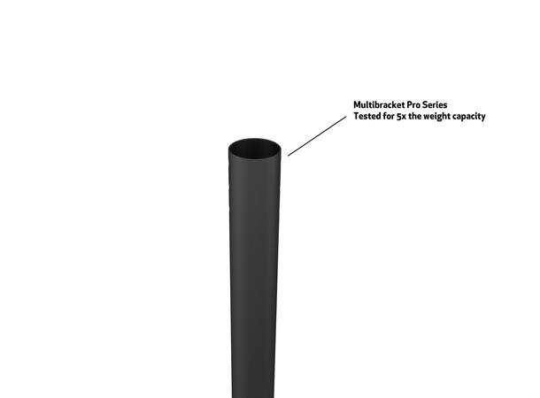 Multibrackets Pro Takfeste B2B portrett Svart, 400x600, 80 Kg, 42-70" 