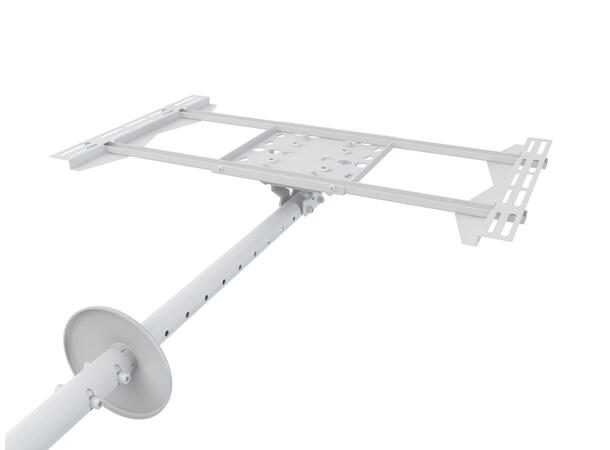 Multibrackets Takfeste Large Hvit, 600x400, 40 Kg, 86-313cm, 55-70" 