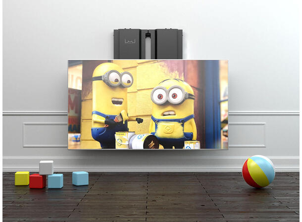 Multibrackets Veggfeste Counterbalanced Svart, 35-60kg, 600x600, 55-86" 