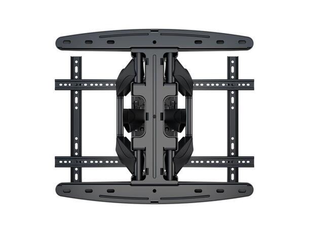 Multibrackets Veggfeste Flexarm XL Svart, 600x400, 68Kg, 40-86" 