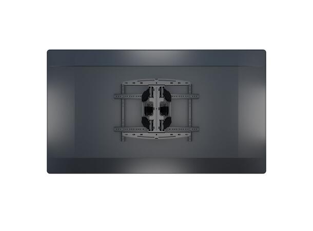 Multibrackets Veggfeste Flexarm XL Svart, 600x400, 68Kg, 40-86" 