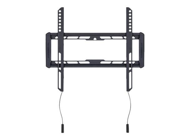 Multibrackets Veggfeste fixed medium Svart, 32-65", Maks 50kg, VESA 400x400 
