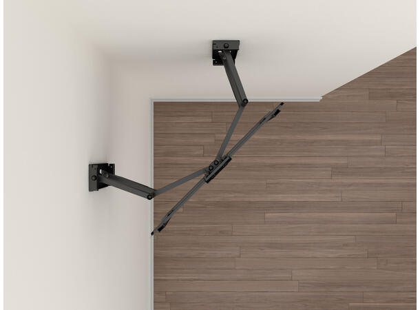 Multibrackets Veggfeste flexarm CornerHD Full Motion Corner. Vesa 600x400, 60 Kg 