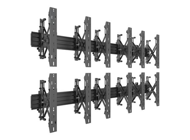 Multibrackets Wallmount Pro MBW3x2UP Push In Pop Out B 