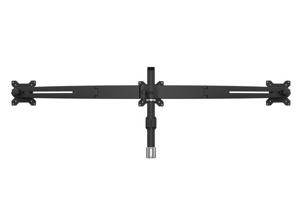 Multibrackets bordstativ, Triple 15-24" Utvidelses kit 3 X 15"-24" 