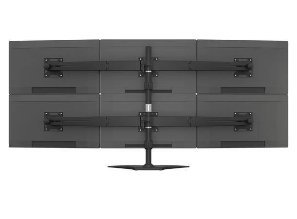 Multibrackets bordstativ, Triple 15-24" Utvidelses kit 3 X 15"-24" 
