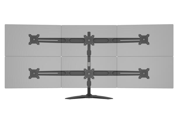 Multibrackets bordstativ, Triple 15-24" Utvidelses kit 3 X 15"-24" 