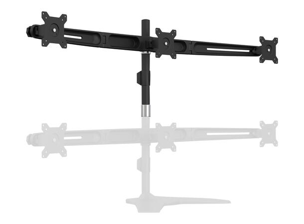 Multibrackets bordstativ, Triple 15-24" Utvidelses kit 3 X 15"-24" 