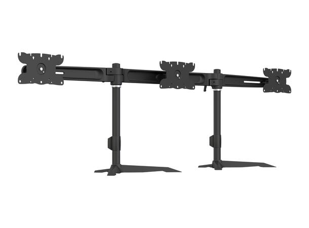 Multibrackets bordstativ, triple 24-32" 3 X 24"-32" Maks 24kg, maks Vesa 200x100 