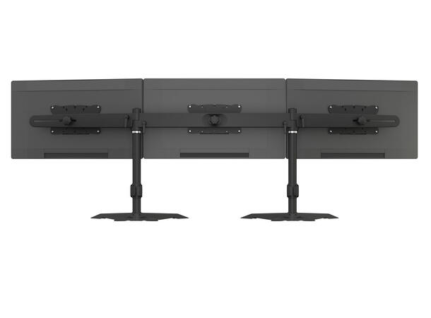 Multibrackets bordstativ, triple 24-32" 3 X 24"-32" Maks 24kg, maks Vesa 200x100 