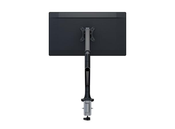 Multibrackets bordstativ gass arm single Svart, VESA 75-100, 15-27", 9Kg 