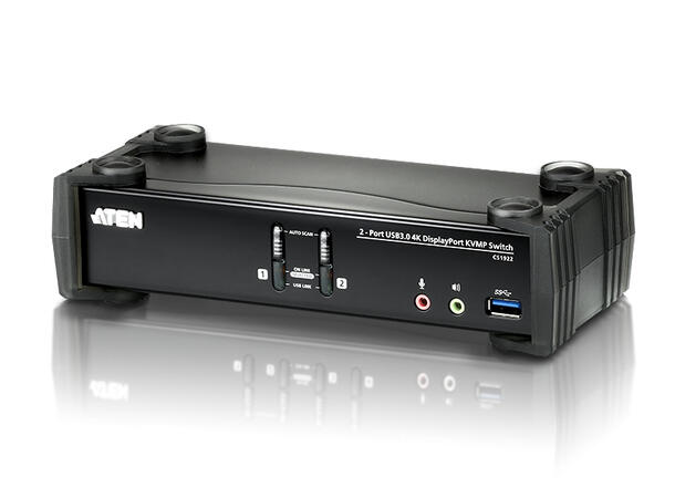 Aten KVM  2-PC 1-User CS1922 USB 3.0 | Displayport 1.2 | 4K