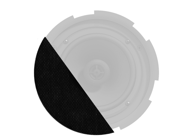 Audac Høyttalergrill GLI08/OB Sort Grill for CIRA824 / 840D 
