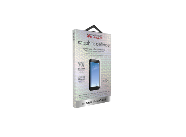 InvisibleSHIELD - Apple iPhone iPhone 7 /6/6s- Sapphire Defence - Screen