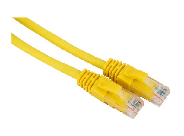 LinkIT Patch U/UTP Cat6 gul 1m AWG 24/7 , LSZH 
