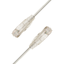 LinkIT SlimPatch U/UTP Cat6a hvit 1.5m AWG 28/7 , LSZH , 3,6mm