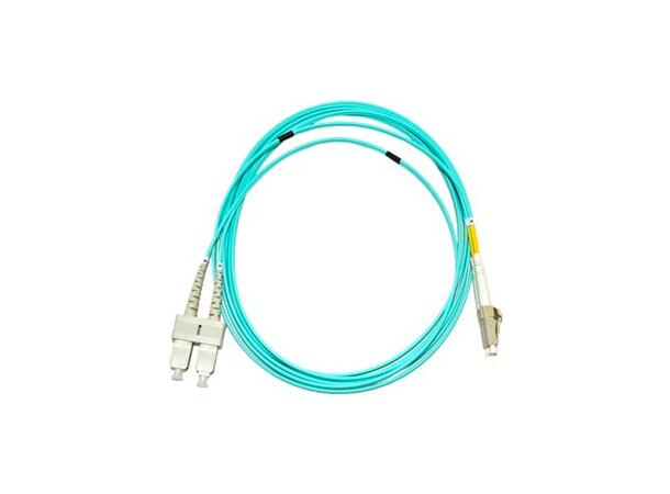 LinkIT fibersnor OM3 LC/SC 3m Duplex , MM , LSZH 
