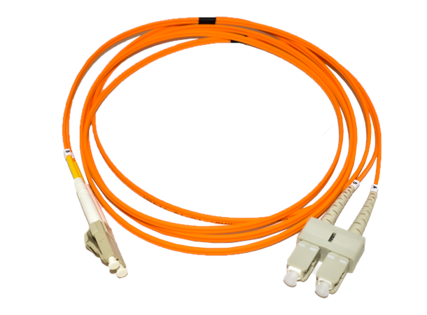 LinkIT fibersnor OS2 LC/SC 10m Duplex , SM , LSZH , Orange 