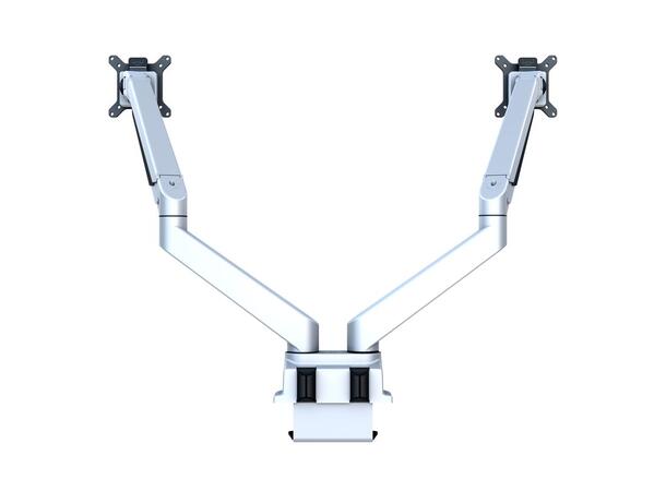 Multibrackets Bordstativ side by side Sølv, Vesa 75 ,100, 20Kg 15-32" 
