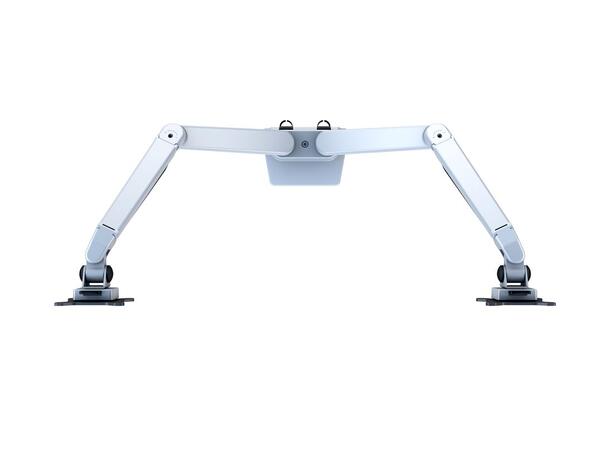 Multibrackets Bordstativ side by side Sølv, Vesa 75 ,100, 20Kg 15-32" 