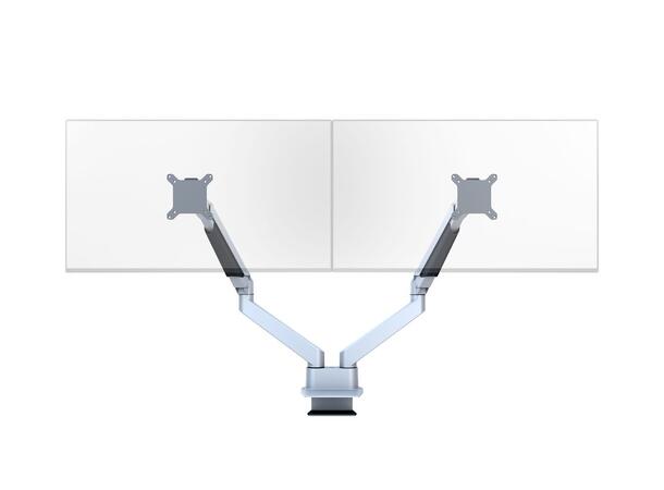Multibrackets Bordstativ side by side Sølv, Vesa 75 ,100, 20Kg 15-32" 