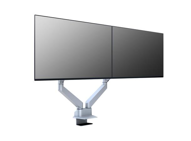 Multibrackets Bordstativ side by side Sølv, Vesa 75 ,100, 20Kg 15-32" 