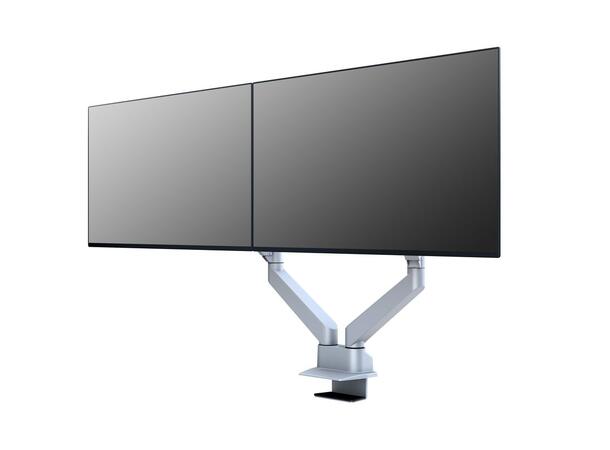 Multibrackets Bordstativ side by side Sølv, Vesa 75 ,100, 20Kg 15-32" 