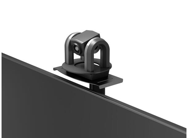 Multibrackets Gulvstativ Basic 180, bolt Svart, 90kg, 800x500, 55-80" 