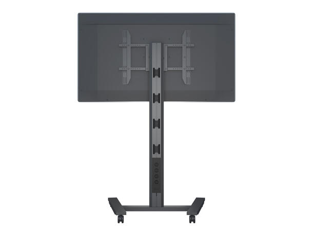 Multibrackets Gulvtralle Public 180 HD Sort, 800x500,  max 60kg, 