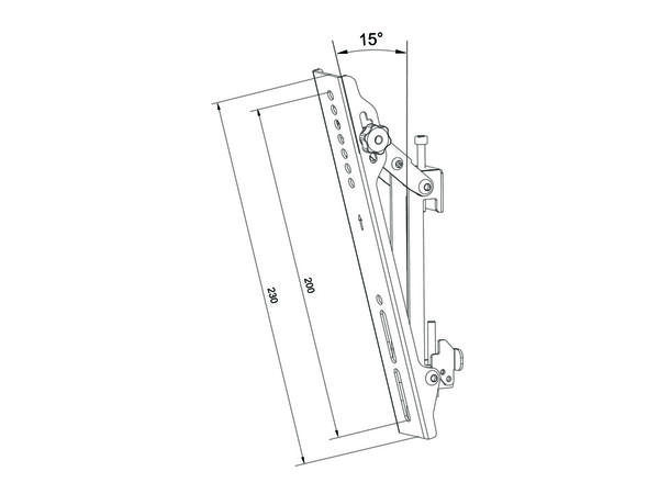 Multibrackets Pro Series Tilt arms 200 