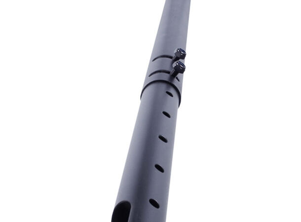 Multibrackets Takfeste forlenger, Sort Forlengelsesrør 300cm 