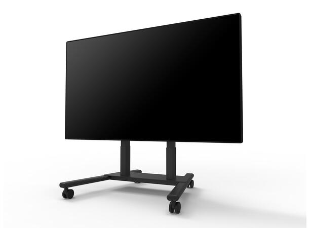 Multibrackets Tralle motor Floorstand 60 60Kg,65 cm høydejust, 37-90",Svart 