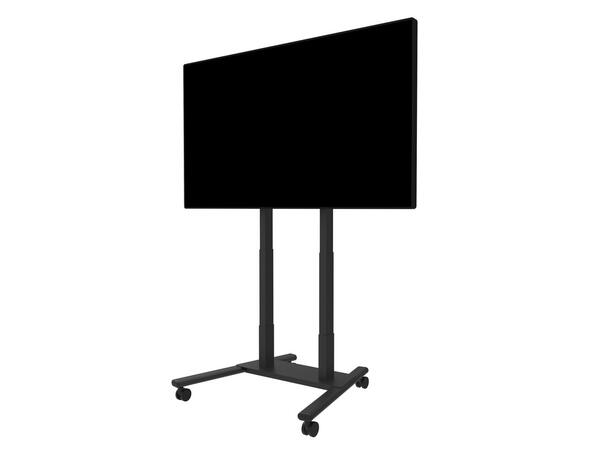 Multibrackets Tralle motor Floorstand 60 60Kg,65 cm høydejust, 37-90",Svart 