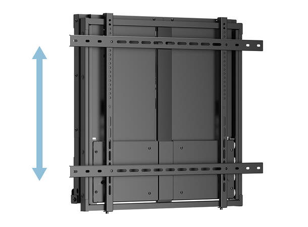 Multibrackets Veggfeste Counterbalanced Svart, HD 60-90kg, 800x600, 75-90" 