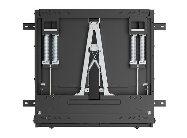 Multibrackets Veggfeste Counterbalanced Svart, HD 60-90kg, 800x600, 75-90" 