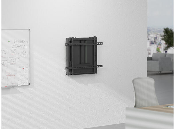 Multibrackets Veggfeste Counterbalanced Svart, HD 60-90kg, 800x600, 75-90" 