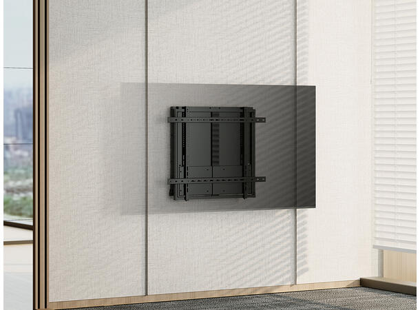 Multibrackets Veggfeste Counterbalanced Svart, HD 60-90kg, 800x600, 75-90" 