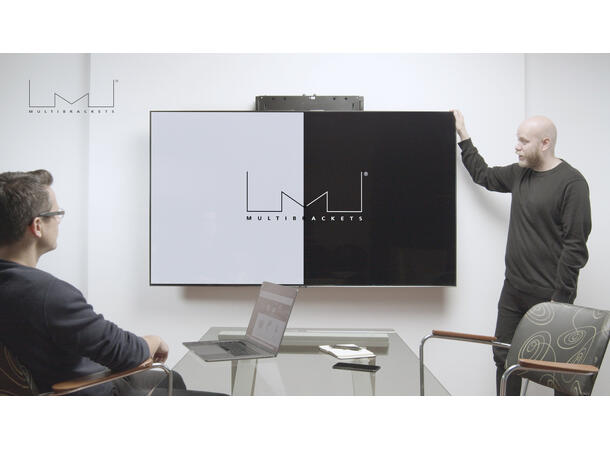 Multibrackets Veggfeste Counterbalanced Svart, HD 60-90kg, 800x600, 75-90" 