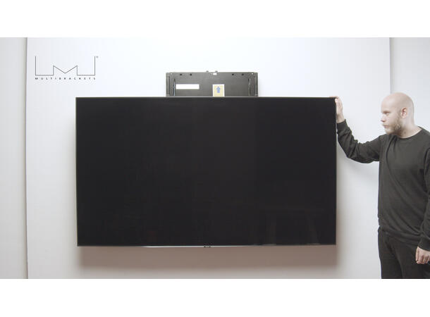 Multibrackets Veggfeste Counterbalanced Svart, HD 60-90kg, 800x600, 75-90" 